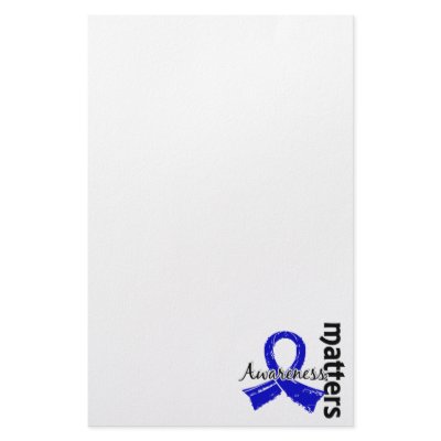 Awareness Matters 7 CFS Stationery Paper by awarenessgifts
