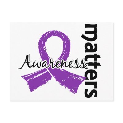 Awareness Matters 7 Fibromyalgia Post Card by awarenessgifts