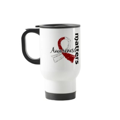 Awareness Matters 7 Head and Neck Cancer Mug by awarenessgifts