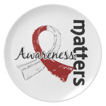 Awareness Matters 7 Head and Neck Cancer Party Plates
