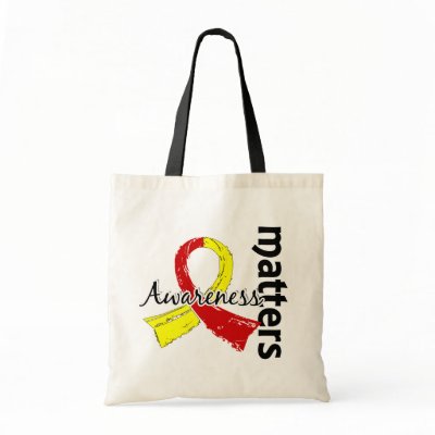 Awareness Matters 7 Hepatitis C Canvas Bag by awarenessgifts