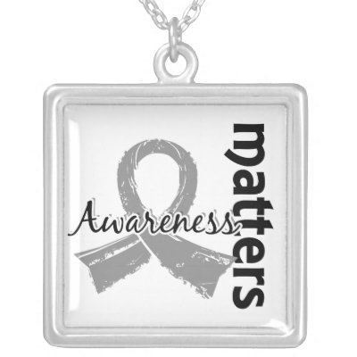 Awareness Matters 7 Juvenile Diabetes Personalised Necklace by awarenessgifts