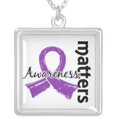 Awareness Matters 7 Leiomyosarcoma Necklace by awarenessgifts