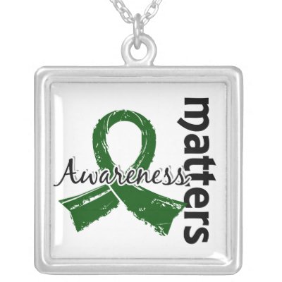 Awareness Matters 7 Liver Cancer Necklace by awarenessgifts