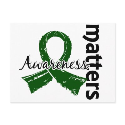Awareness Matters 7 Liver Disease Postcard by awarenessgifts
