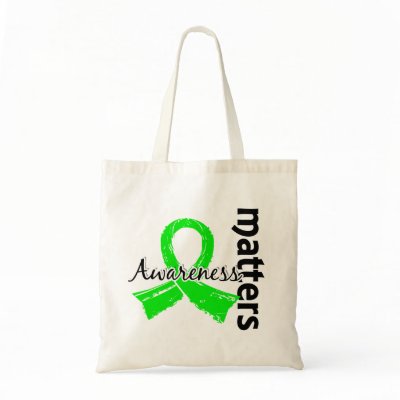 Awareness Matters 7 Lyme Disease Canvas Bags by awarenessgifts