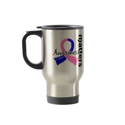 Awareness Matters 7 Male Breast Cancer Coffee Mug by awarenessgifts