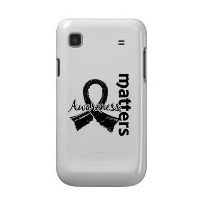 Awareness Matters 7 Melanoma Samsung Galaxy Cases by awarenessgifts