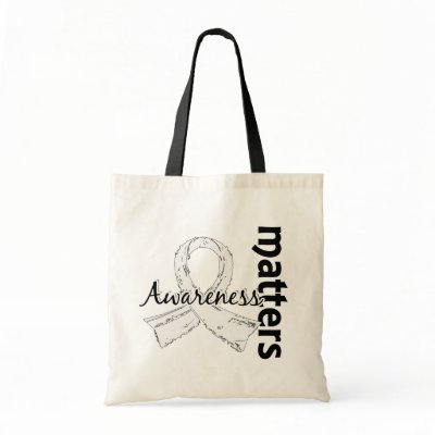Awareness Matters 7 Mesothelioma Bag by awarenessgifts