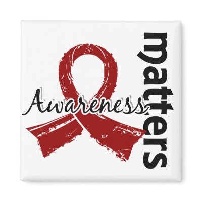 Awareness Matters 7 Multiple Myeloma Fridge Magnets by awarenessgifts