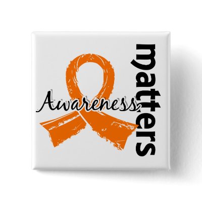 Awareness Matters 7 Multiple Sclerosis Button by awarenessgifts