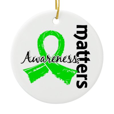 Awareness Matters 7 Muscular Dystrophy Christmas Tree Ornaments by awarenessgifts