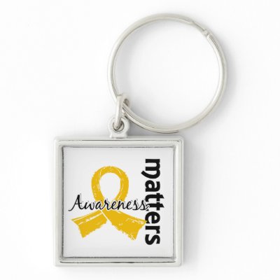 Awareness Matters 7 Neuroblastoma Keychains by awarenessgifts