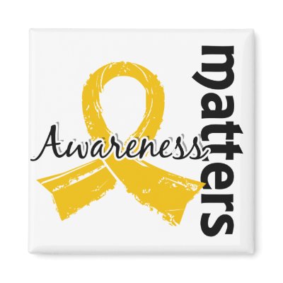Awareness Matters 7 Neuroblastoma Fridge Magnet by awarenessgifts