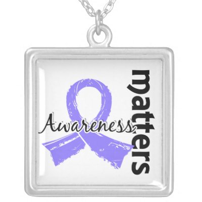 Awareness Matters 7 Oesophageal Cancer Necklaces by awarenessgifts