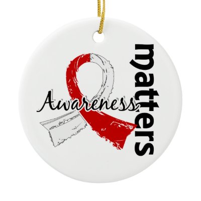Awareness Matters 7 Oral Cancer Ornaments by awarenessgifts