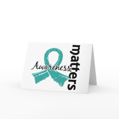 Awareness Matters 7 PCOS Greeting Card by awarenessgifts