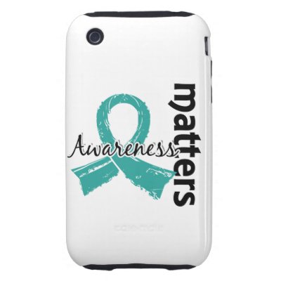 Awareness Matters 7 Peritoneal Cancer Tough Iphone 3 Cover by awarenessgifts