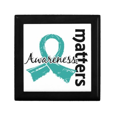 Awareness Matters 7 Peritoneal Cancer Keepsake Boxes by awarenessgifts
