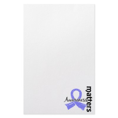Awareness Matters 7 Prostate Cancer Stationery Design by awarenessgifts