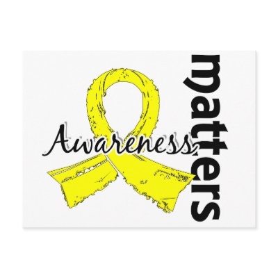 Awareness Matters 7 Sarcoma Post Card by awarenessgifts