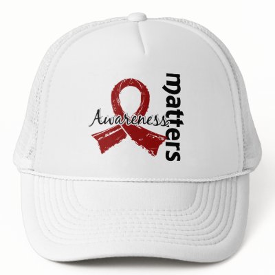 Awareness Matters 7 Sickle Cell Disease Mesh Hat by awarenessgifts