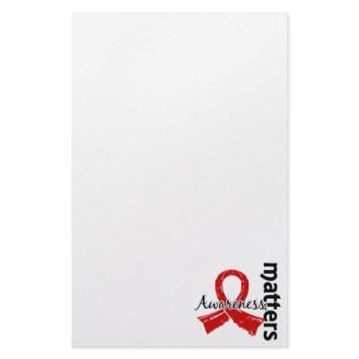 Awareness Matters 7 Stroke Custom Stationery by awarenessgifts