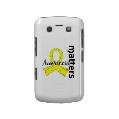 Awareness Matters 7 Testicular Cancer Blackberry Bold Case by awarenessgifts