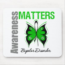 Awareness Matters Butterfly Bipolar Disorder Mousepad
