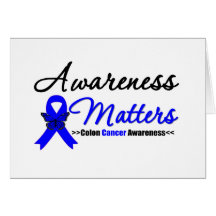Awareness Matters Colon Cancer Greeting Card