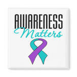 Awareness Matters Domestic Violence Sexual Assault Refrigerator Magnet