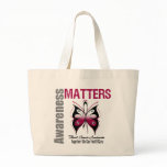 Awareness Matters Throat Cancer Tote Bag