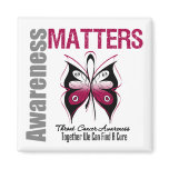 Awareness Matters Throat Cancer Refrigerator Magnet