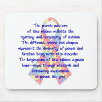 Awareness Ribbon Mouse Mats