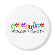 Awareness tee neurodiversity magnets