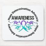 Awareness Tribal Ribbon Domestic Violence Mousepads