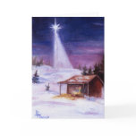 Away In a Manger Blank Card