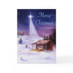 Away In a Manger Christmas Card