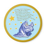 Away in a Manger Christmas Carol magnets