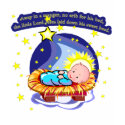 Away in a Manger Christmas Carol T-shirts, Gifts