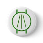 Awen Neon Green Buttons