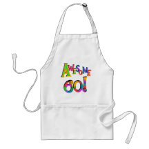 Awesome 60 Birthday T-shirts and Gifts Apron