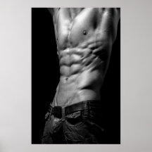 Awesome Abs Poster