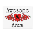 Awesome Aries Post Card
