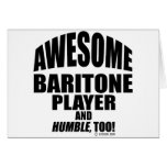 Awesome Baritone Player Cards