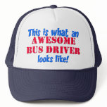 Awesome Bus Driver hats