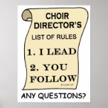 Awesome Choir Director posters