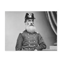 Awesome Civil War Beard, 1860s Postcard