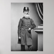 Awesome Civil War Beard, 1860s Print