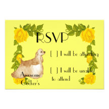Awesome Cockers Invites